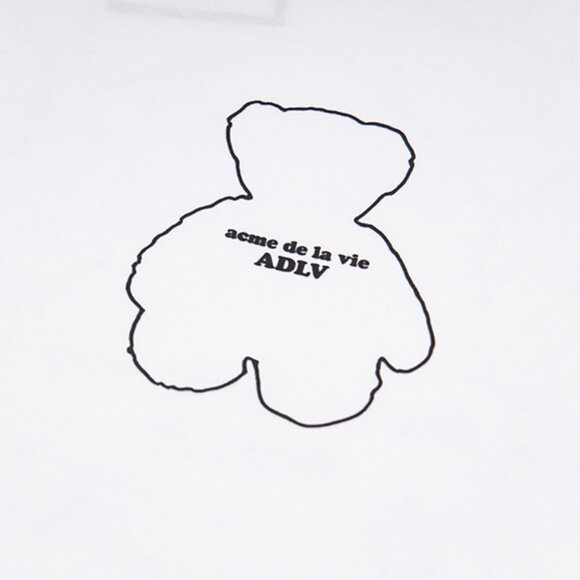 Acme De La Vie Short-Sleeved T-Shirt With Bear Lines Print - Picture 5 of 9